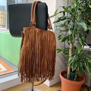 Fringe purse